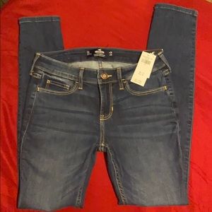 Hollister low rise super skinny classic stretch